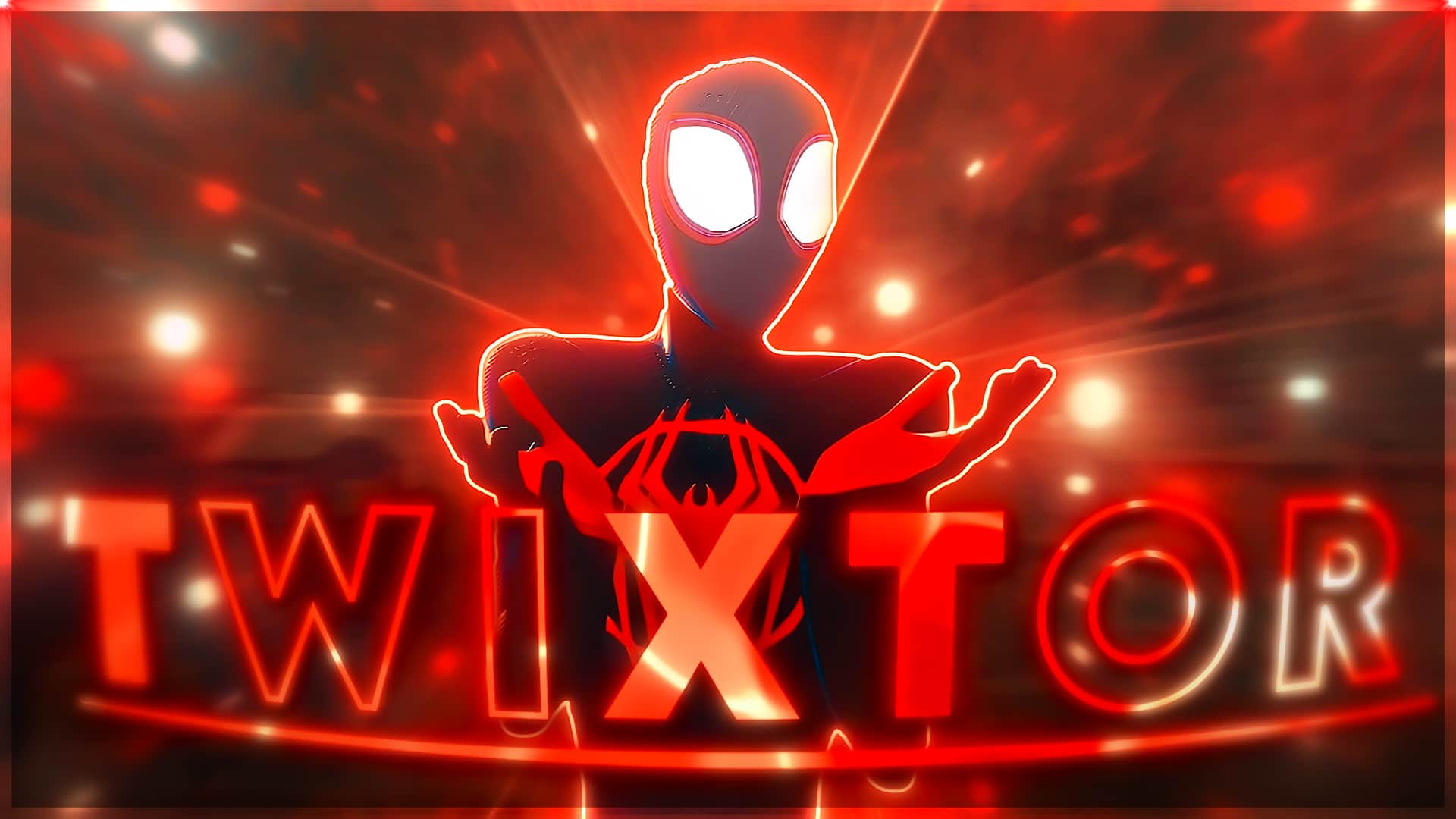 Miles Morales Twixtor Clips for editing ( Spider man Across The Spider Verse )