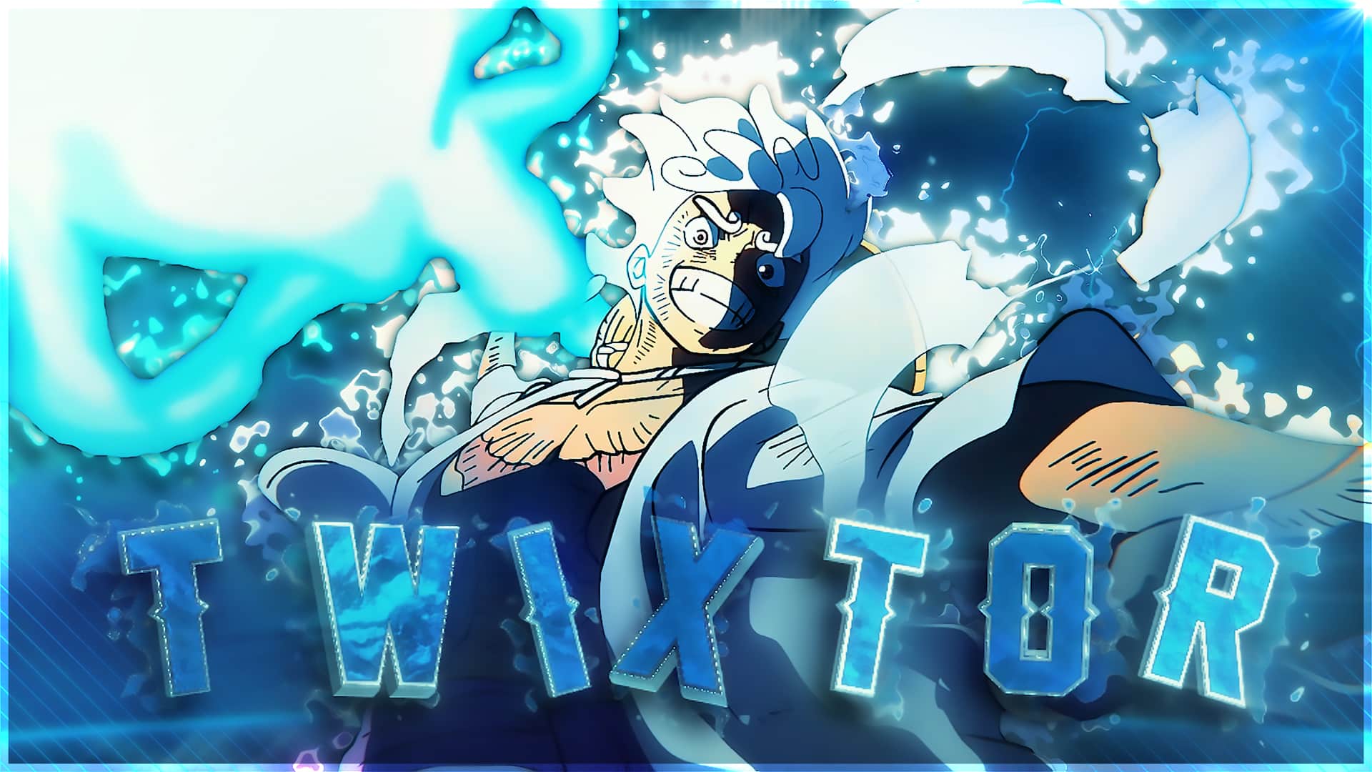 Luffy Gear 5 Twixtor + CC Clips for Editing ( One Piece Ep 1074 )