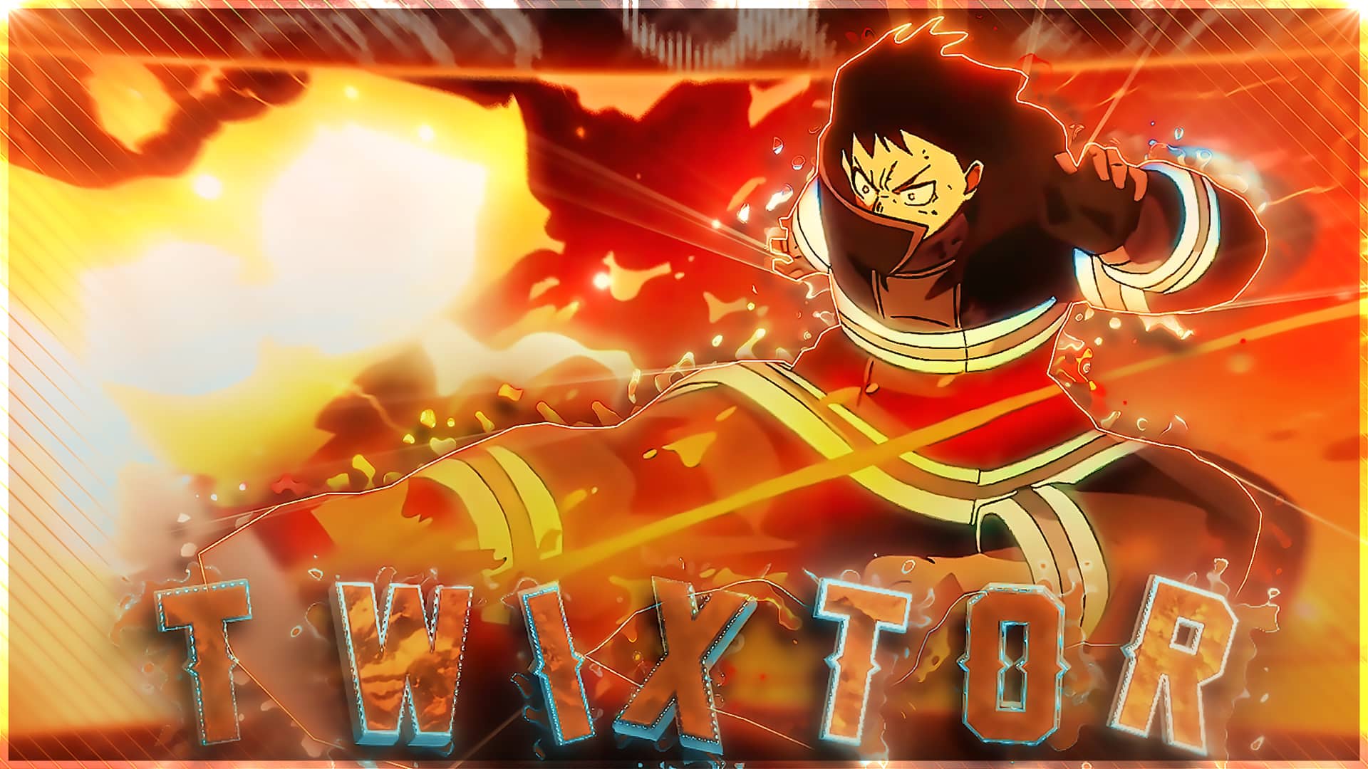 Fire Force Flow 4K Twixtor + CC Clips for Editing