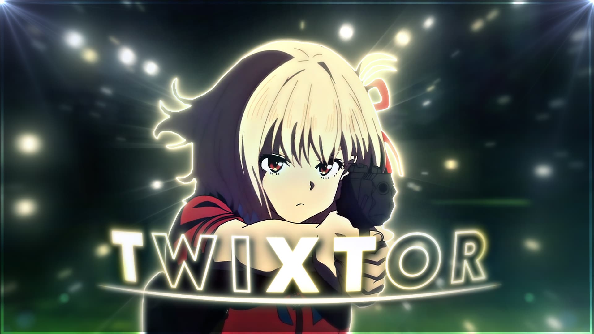 Lycoris Recoil Ep 5 – 6 Twixtor + CC Clips For Editing No Warps