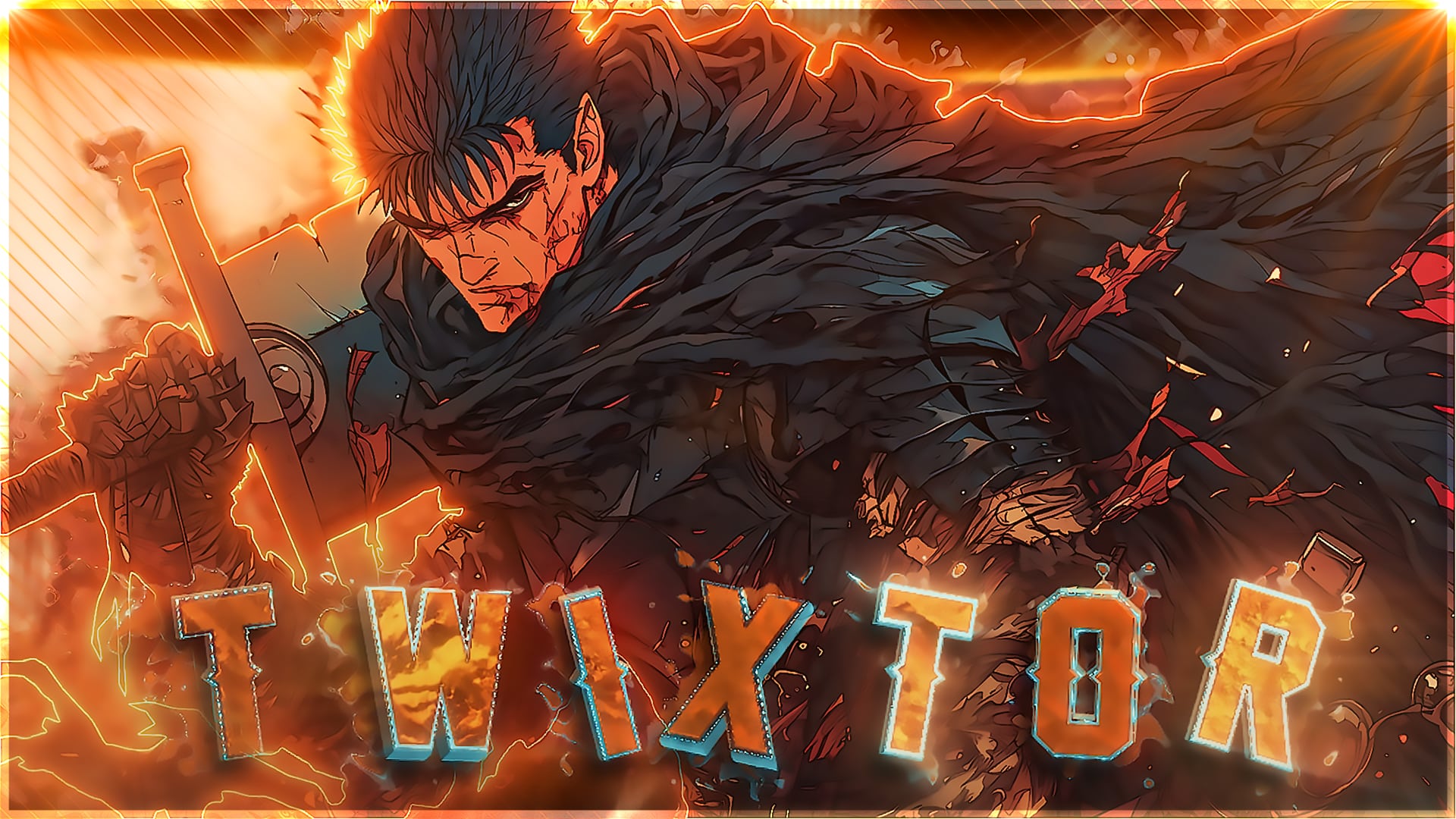 Berserk Anime Trailer Twixtor Clips for Editing | Fan Animation By  @studioECLYPSE - Yuji Kirigaya Twixtor