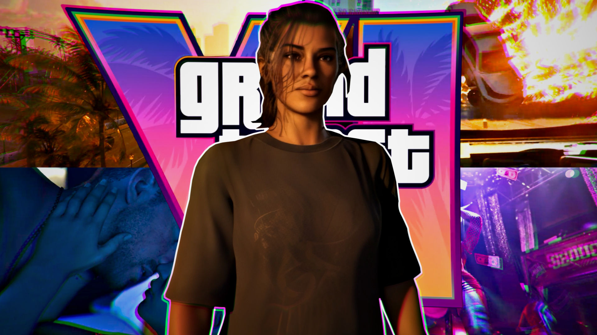 Grand Theft Auto 6 Trailer 2 Twixtor Clips For Editing ( GTA 6 Trailer 2 )