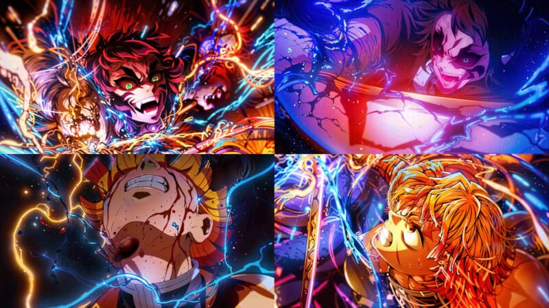 Zenitsu Vs Kaigaku Full Fight And Flashback