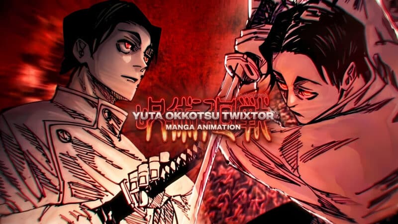 Yuta Okkotsu Manga Animation | Twixtor Clips | Jujutsu Kaisen