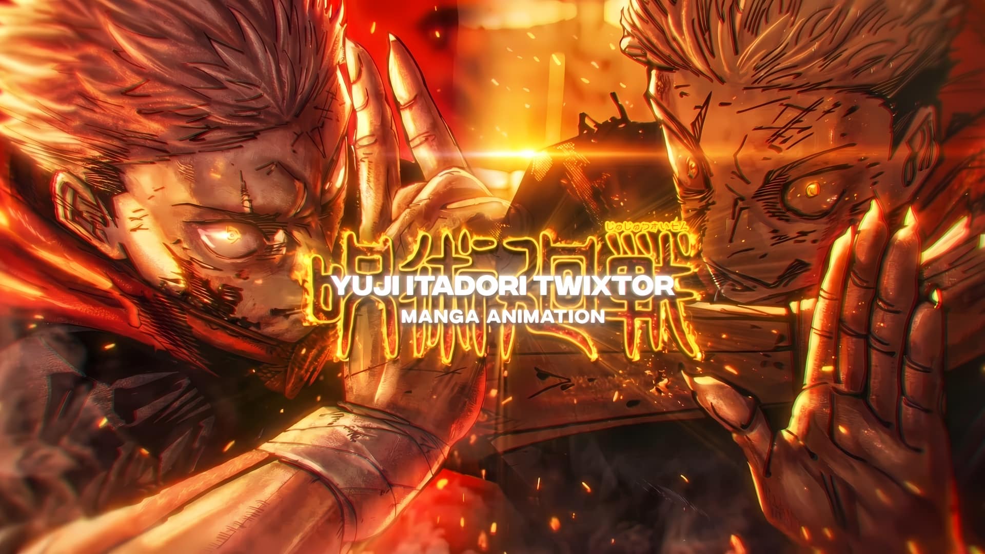 Yuji Itadori | Manga Animation Twixtor Clips | Jujutsu Kaisen