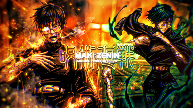 Maki Zenin Manga Animation | Twixtor Clips | Jujutsu Kaisen