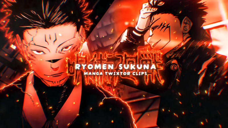 Ryomen Sukuna Manga Animation | Twixtor Clips | Jujutsu Kaisen