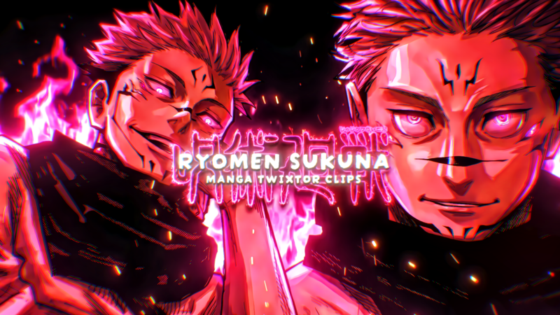 Sukuna Ryomen Manga Animation | Twixtor Clips | Jujutsu Kaisen