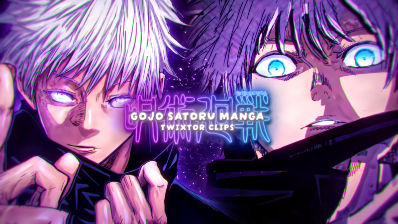 Satoru Gojo Manga Animation | Twixtor Clips | Jujutsu Kaisen