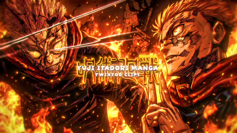 Itadori Yuji | Manga Animation Twixtor Clips | Jujutsu Kaisen