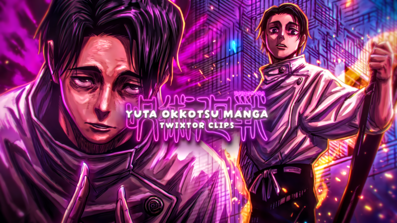 Yuta Okkotsu Manga Animation | Twixtor Clips | Jujutsu Kaisen