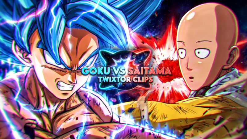 Goku Vs Saitama | Twixtor Clips | For Editing